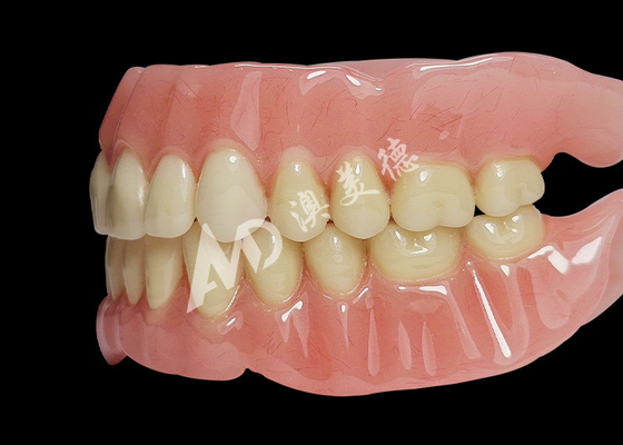 kopen Goedkope full arch acryl tandprothesen voor comfortabele verwijderbare tandprothesen online manufacture