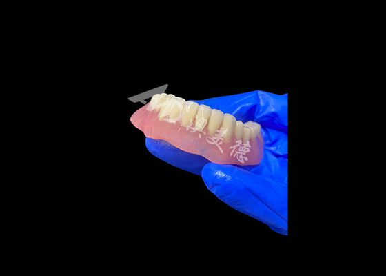 kopen Lichte volledige acrylprothese met metalen frame, volledig boog verwijderbare prothese online manufacture