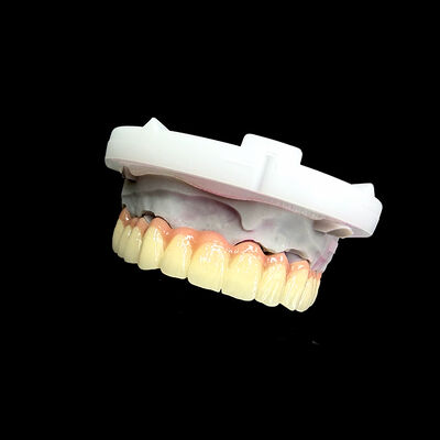 Goede prijs Zirkoniumdioxide Porseleinen Tandkroon CAD/CAM Precisie Natuurlijk Uitziende Esthetische Afwerking ISO13485 Gecertificeerd Online